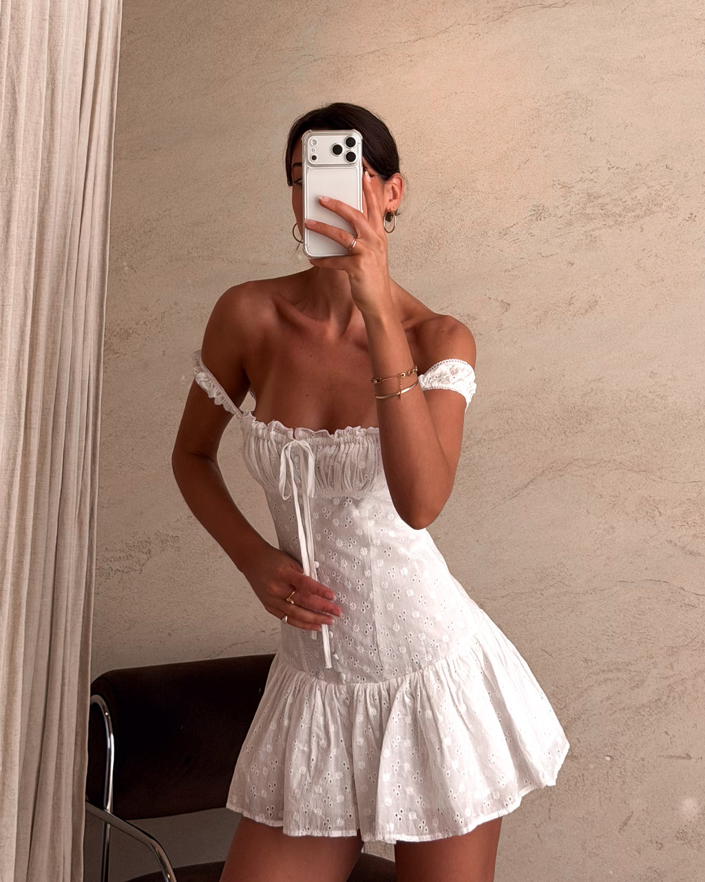 Broderie Dress