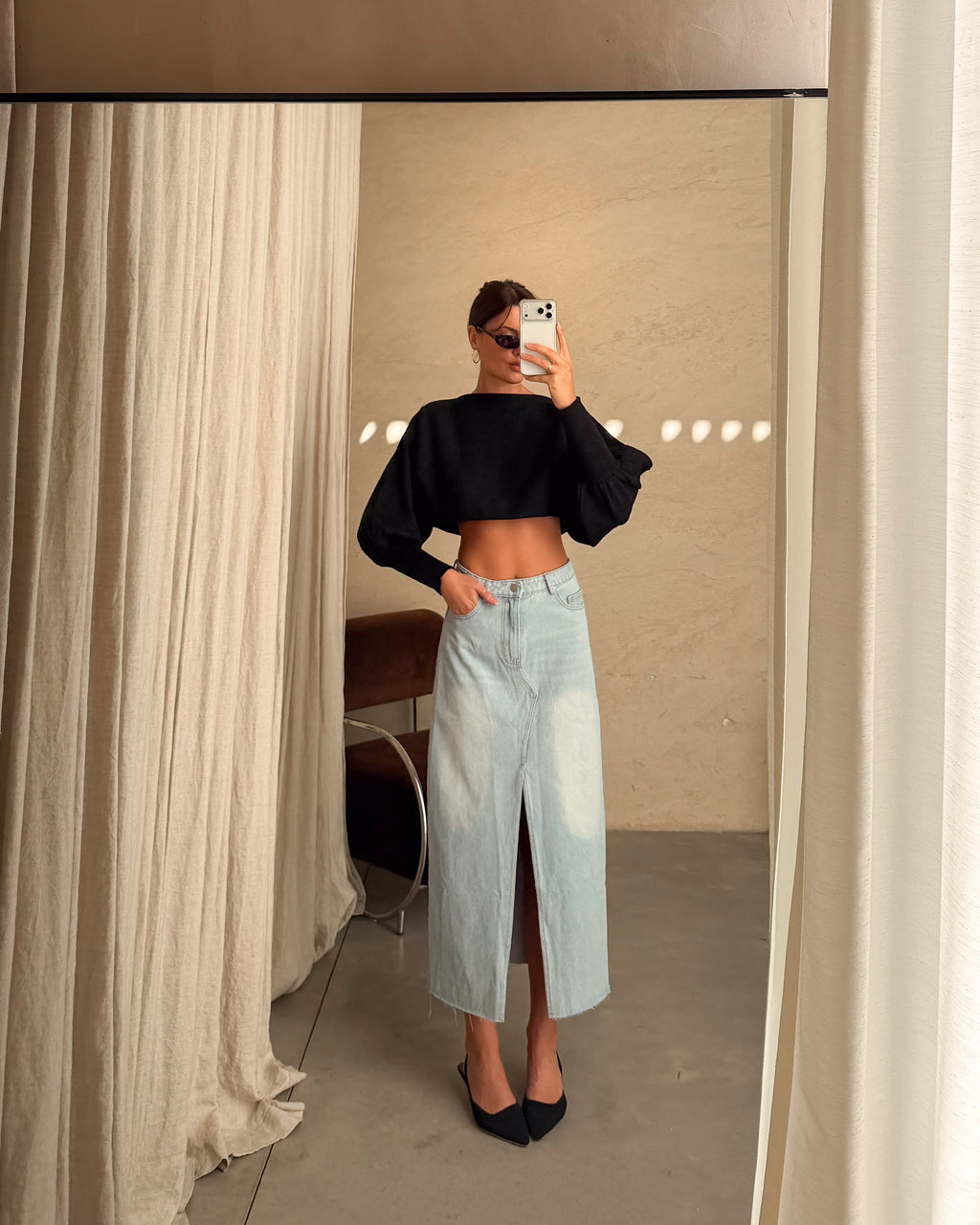 Fente Skirt