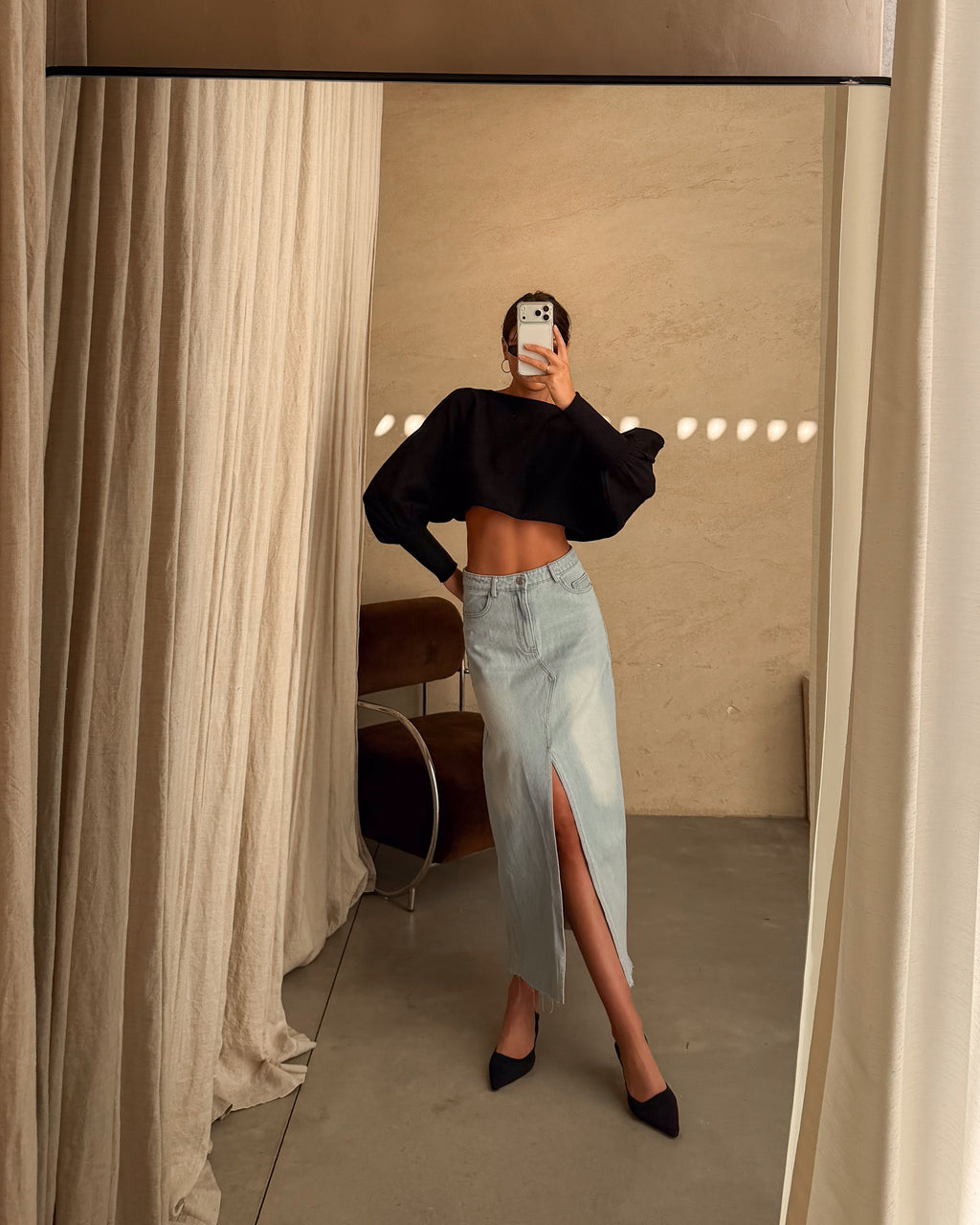 Fente Skirt