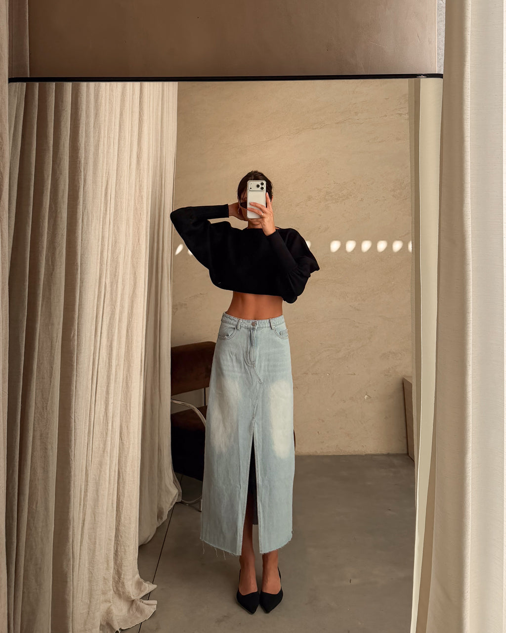 Fente Skirt