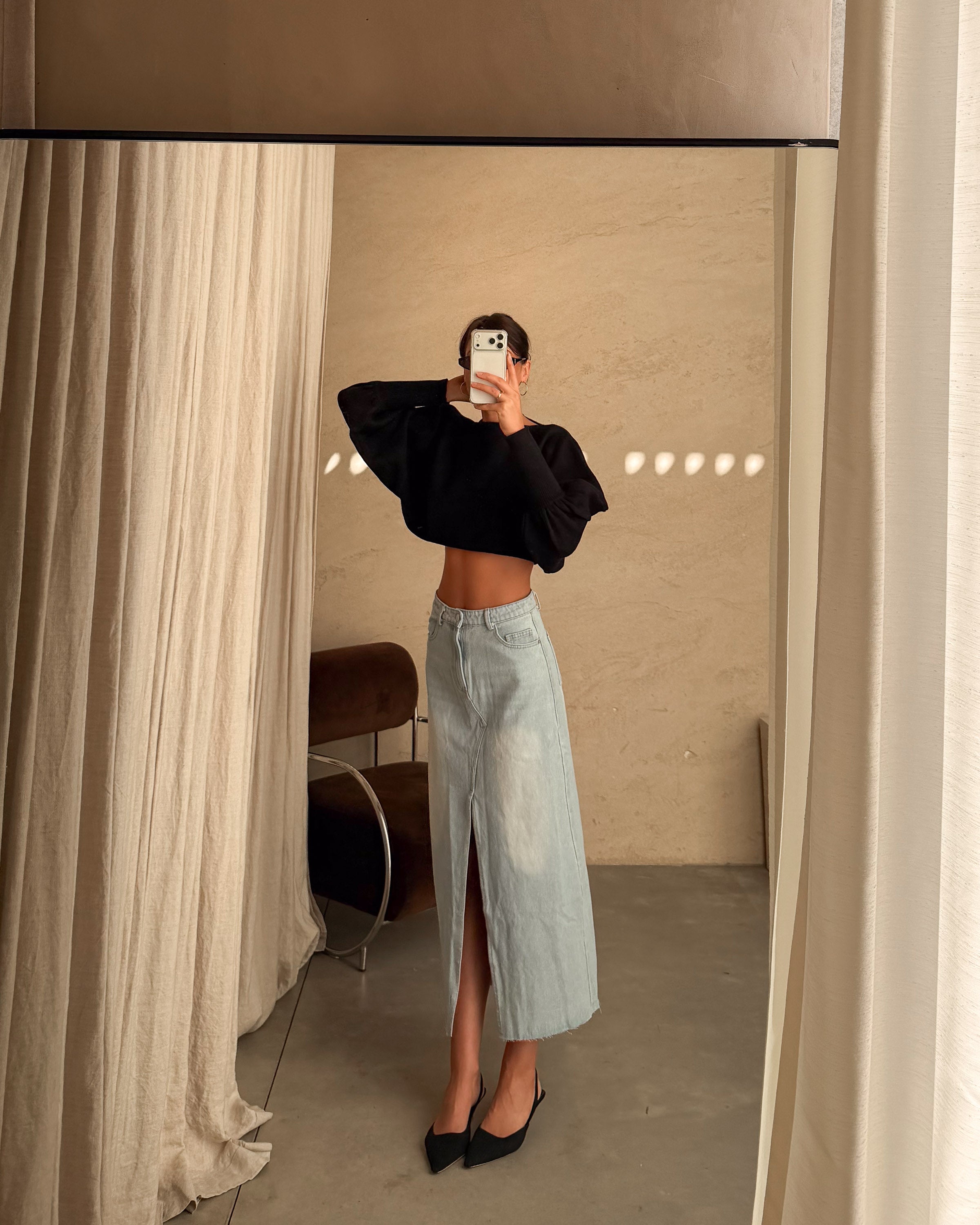 Fente Skirt