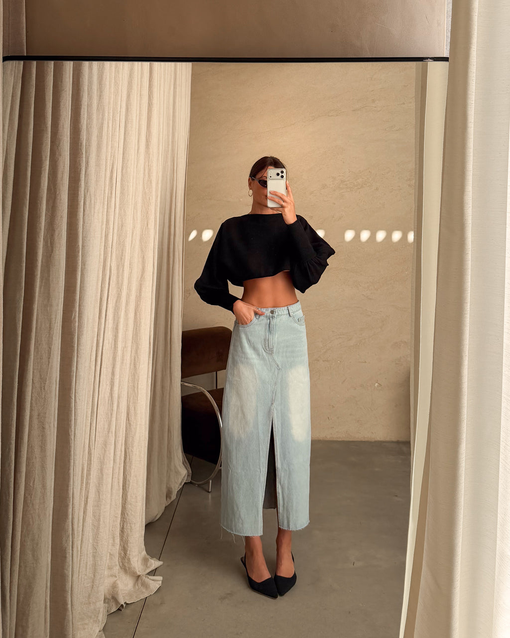 Fente Skirt
