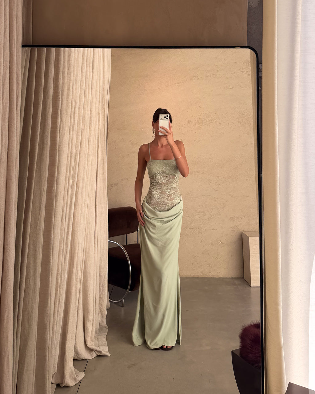 Sage Dress