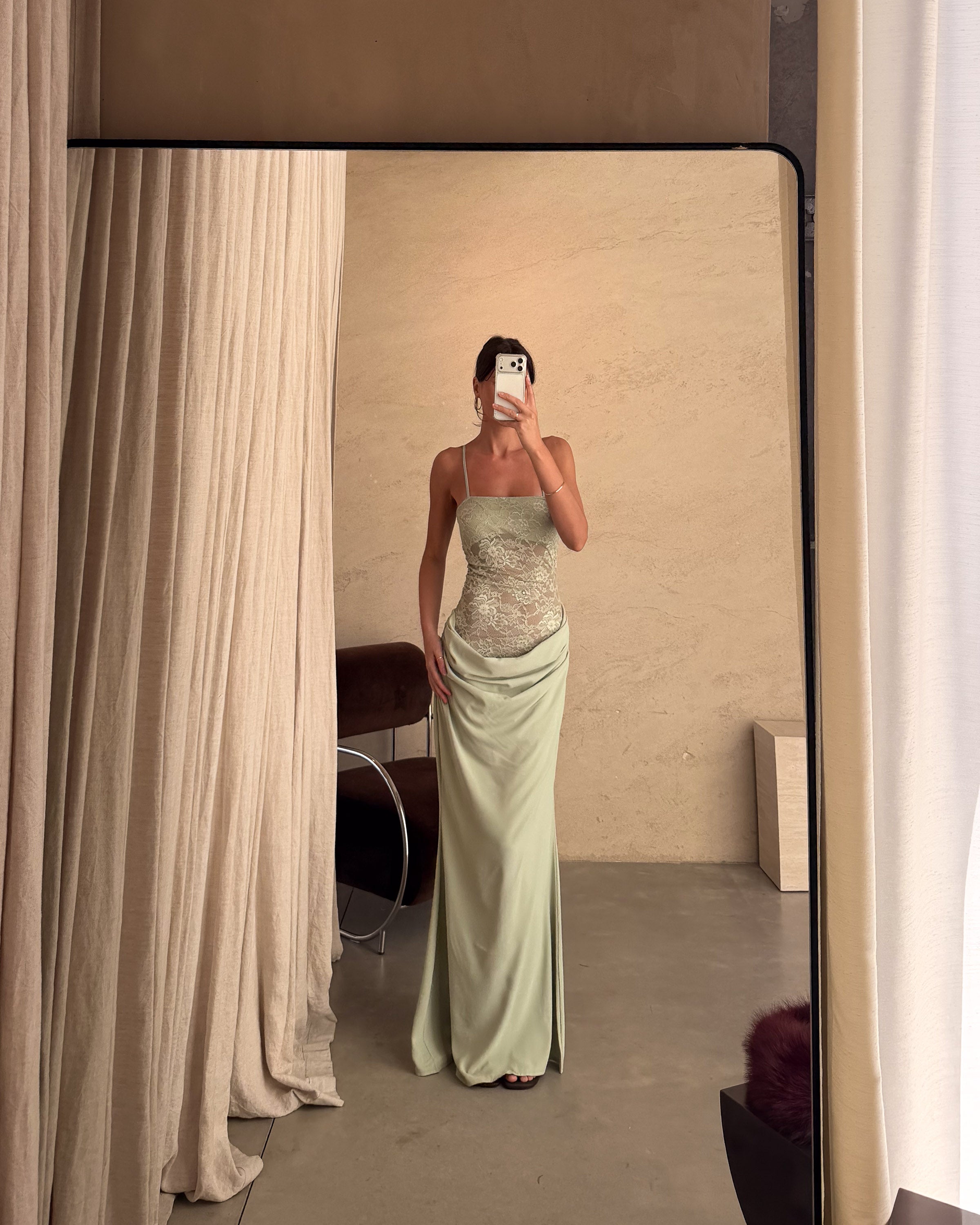 Sage Dress