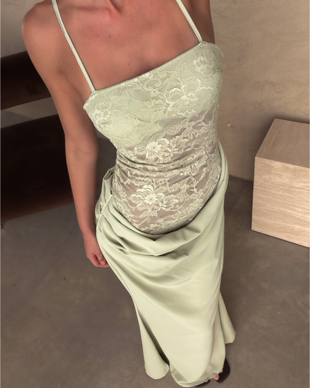 Sage Dress