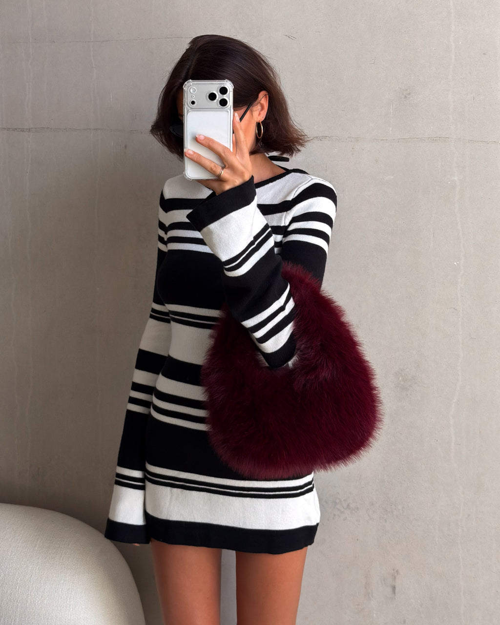 Scarlet Cloud Bag