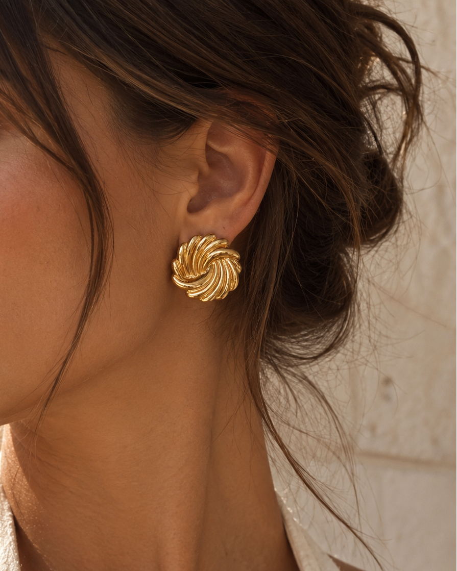 Tourbillon Earrings